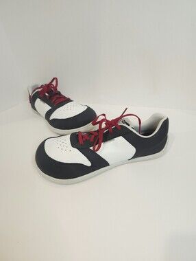 Realfoot Mens Shoes Size 44 US 11 Barefoot Leather Minimalist Black White
